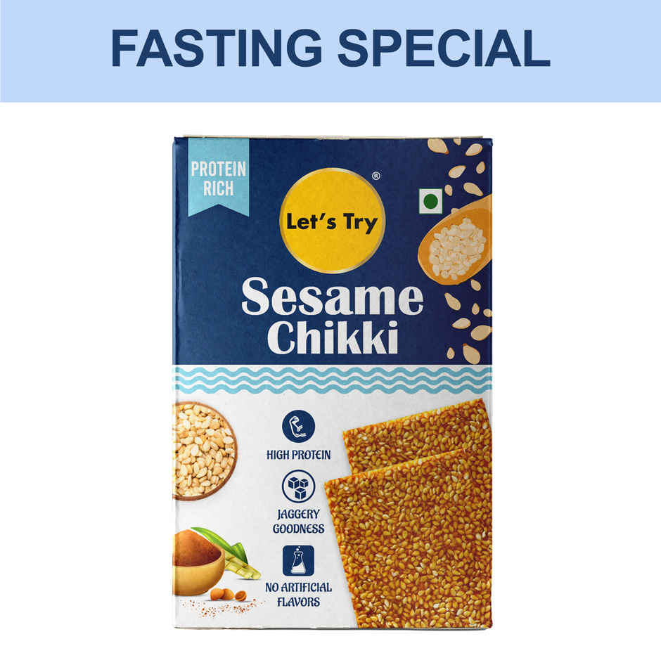 Let's Try Sesame Chikki