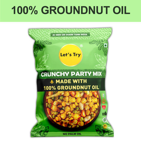 Lets Try Crunchy Party Mix