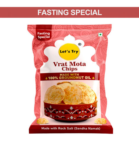 Let's Try Vrat Potato Chips