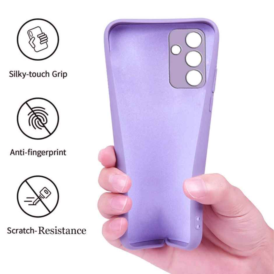 Artistque Case For Samsung Galaxy A14 5G Back Cover - Plain Liquid Silicone Cover