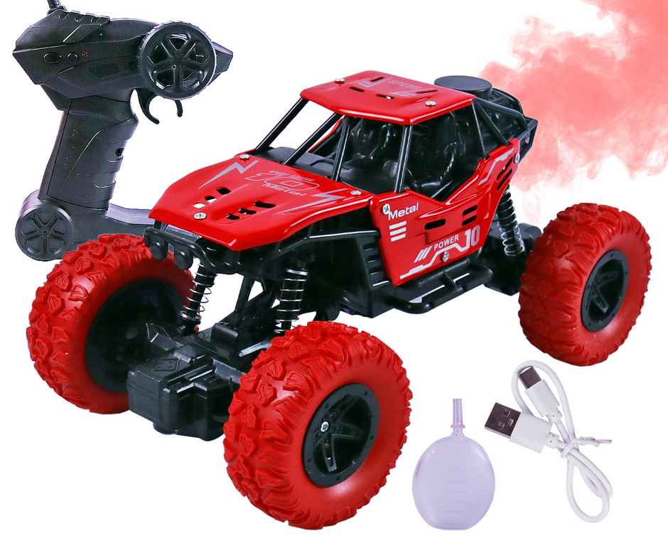 Toyshine 1:16 Scale 27Mhz Smoke Rock Crawler Monster Rc Truck | Assorted