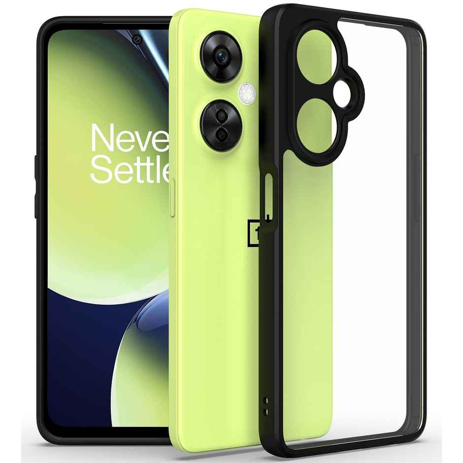 Kapaver Oneplus Nord Ce 3 Lite 5g Back Cover Case | Hybrid - Clear