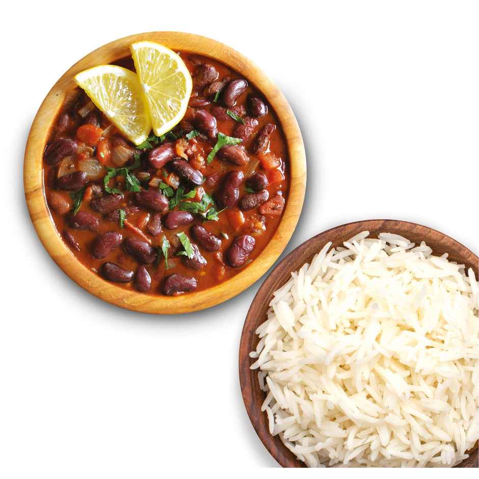Chhapanbhog Rajma with Plain Rice | Ready-to-Eat Meal