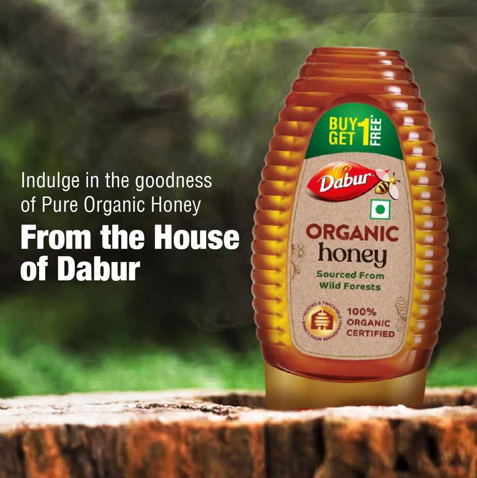Dabur Honey Organic Squeezy | World's No.1 Honey Brand