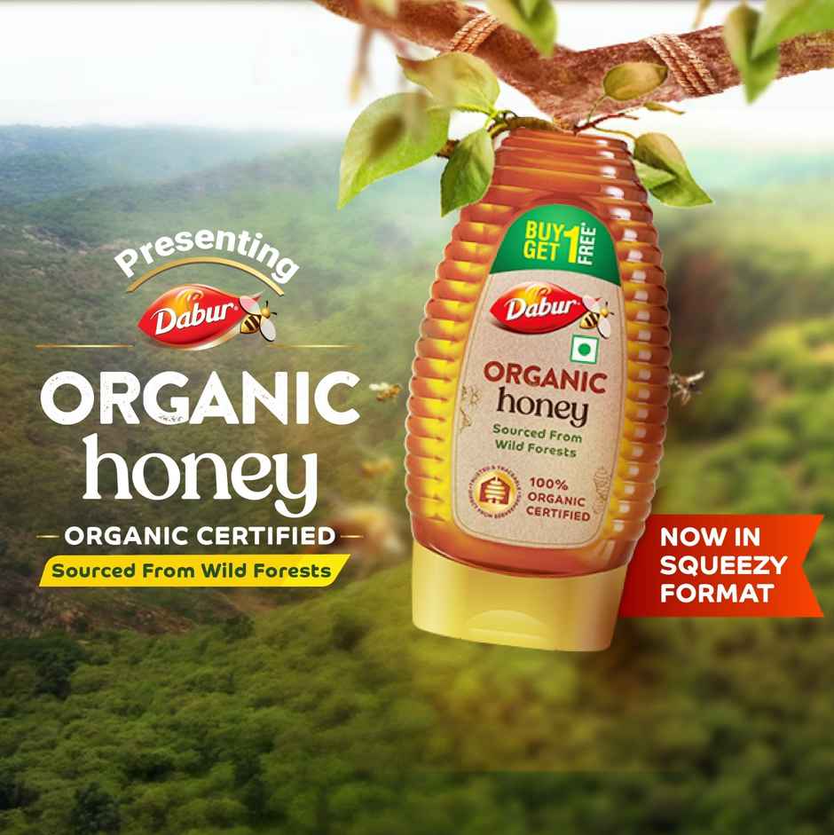Dabur Honey Organic Squeezy | World's No.1 Honey Brand