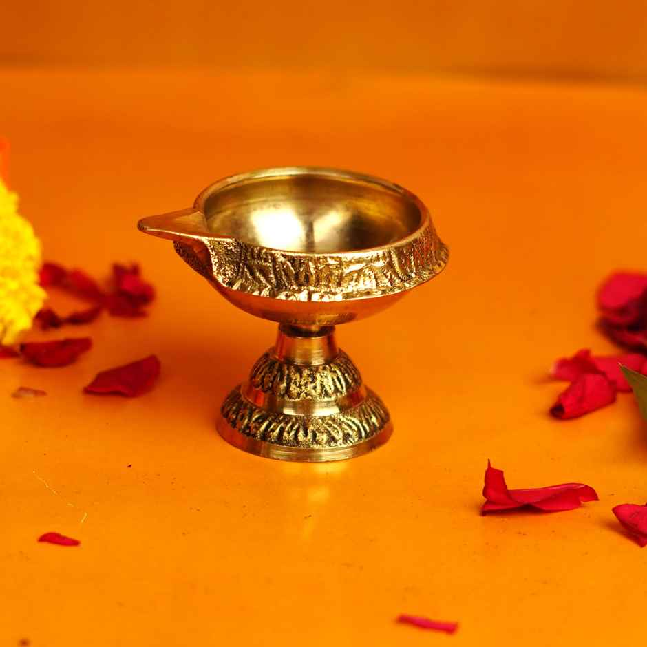 Kuber Diya WIth Stand 1.5 In | ServDharm