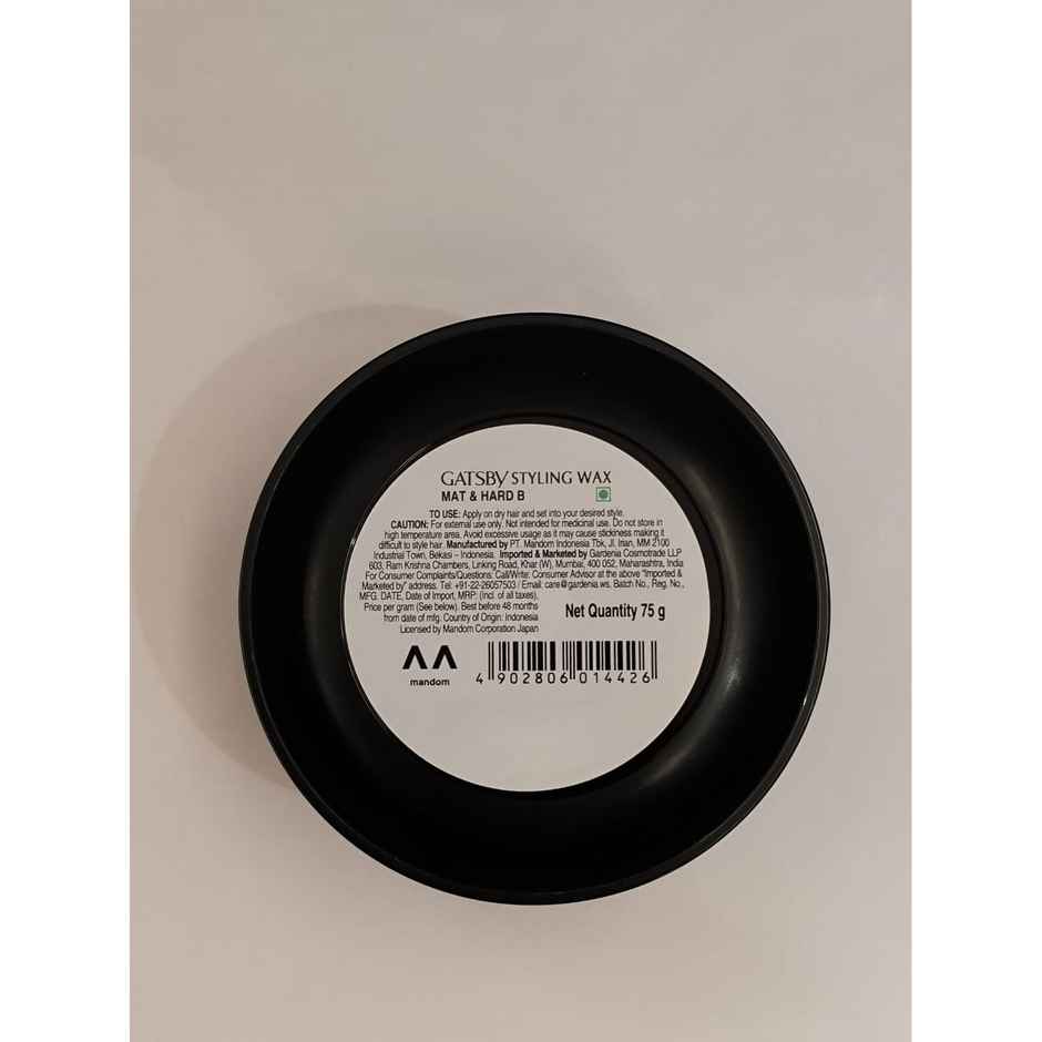 Gatsby Japan's No 1 Hair Styling Wax - Mat & Hard
