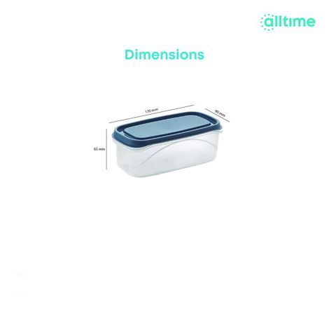 All Time Frostee Storage Contaner 550 Ml (2200 Ml) (4 Pc Set) (Colour May Vary)