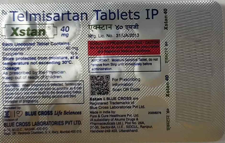 Xstan 40Mg Tablet