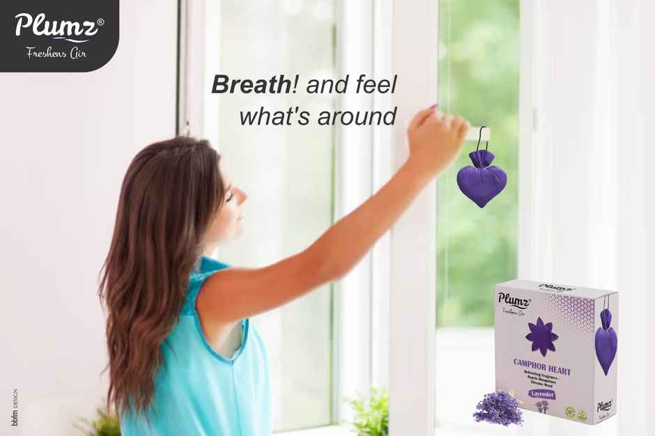 Plumz ZepPure Lavender Camphor Pocket Room Freshener