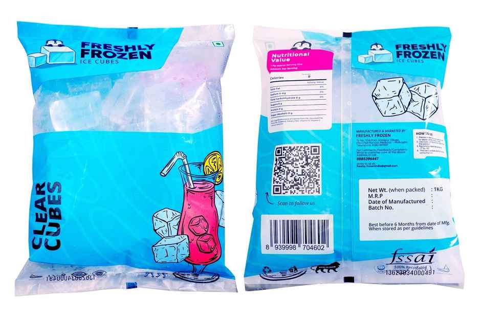 Freshly Frozen Ice Cubes Combo