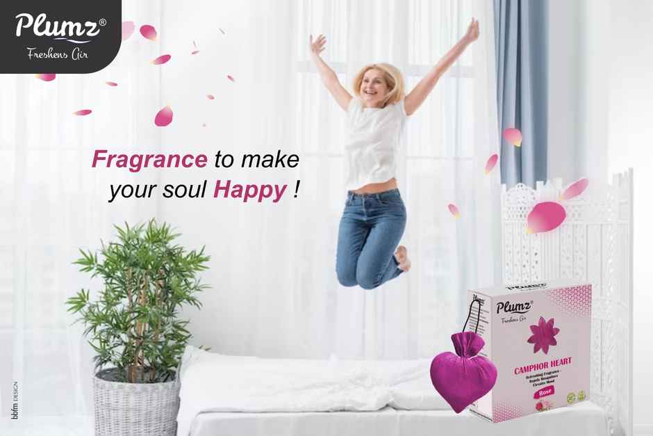 Plumz ZepPure Rose Camphor Pocket Room Freshener