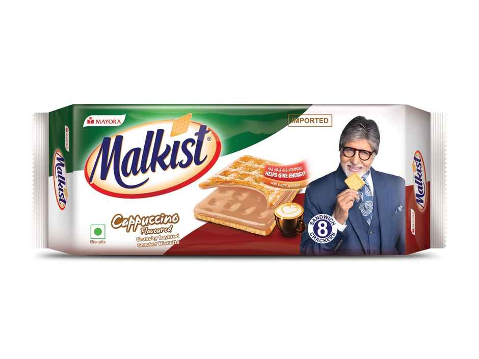 Malkist Cappuccino Flavoured Cracker Biscuits