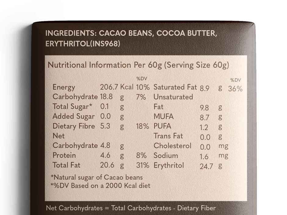 Ditch The Guilt Dark Chocolate - 86% Cacao