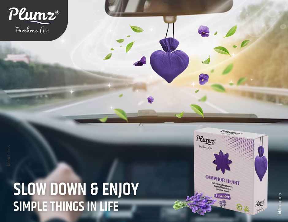 Plumz ZepPure Lavender Camphor Pocket Room Freshener