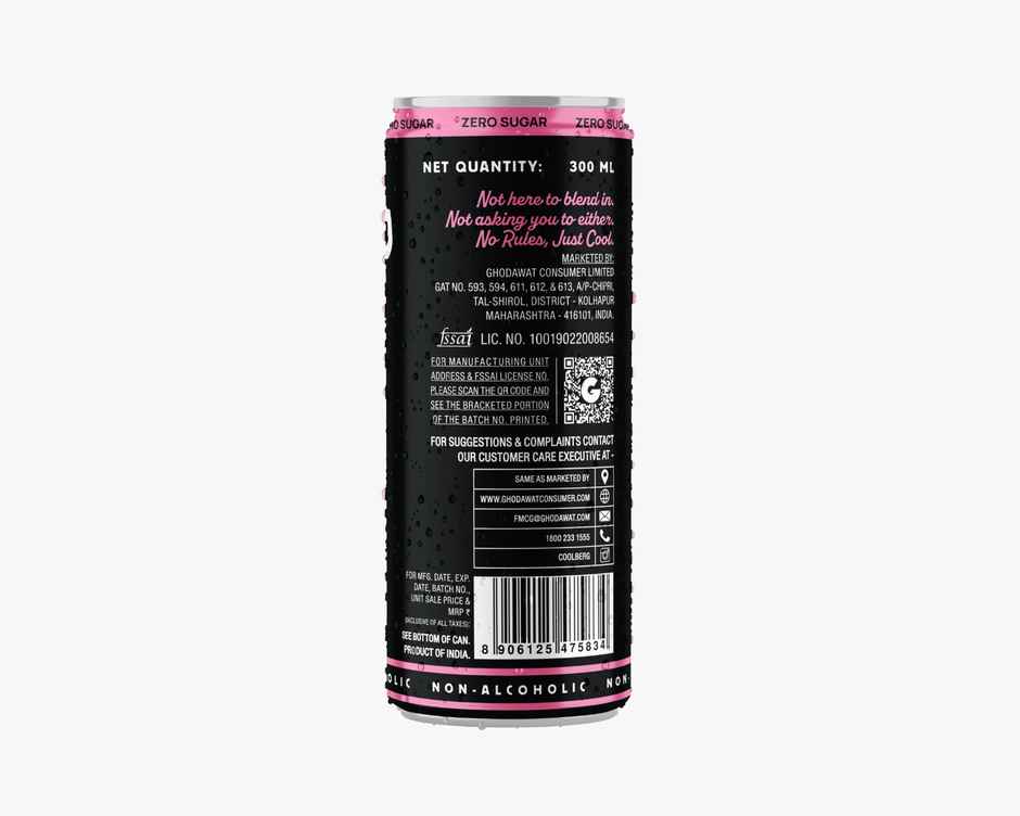 Coolberg Diet Strawberry Drink