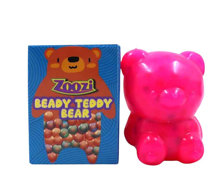 Hamleys Mini Beady Bear Soft Squishy Fidget Toy for Kids
