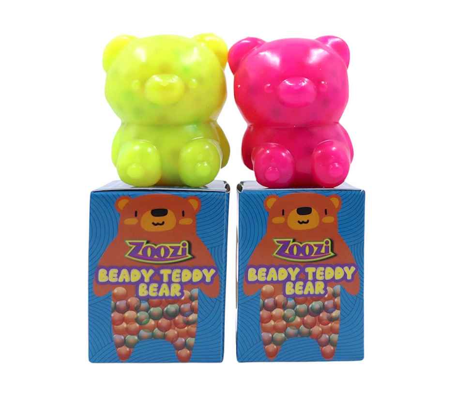 Hamleys Mini Beady Bear Soft Squishy Fidget Toy for Kids