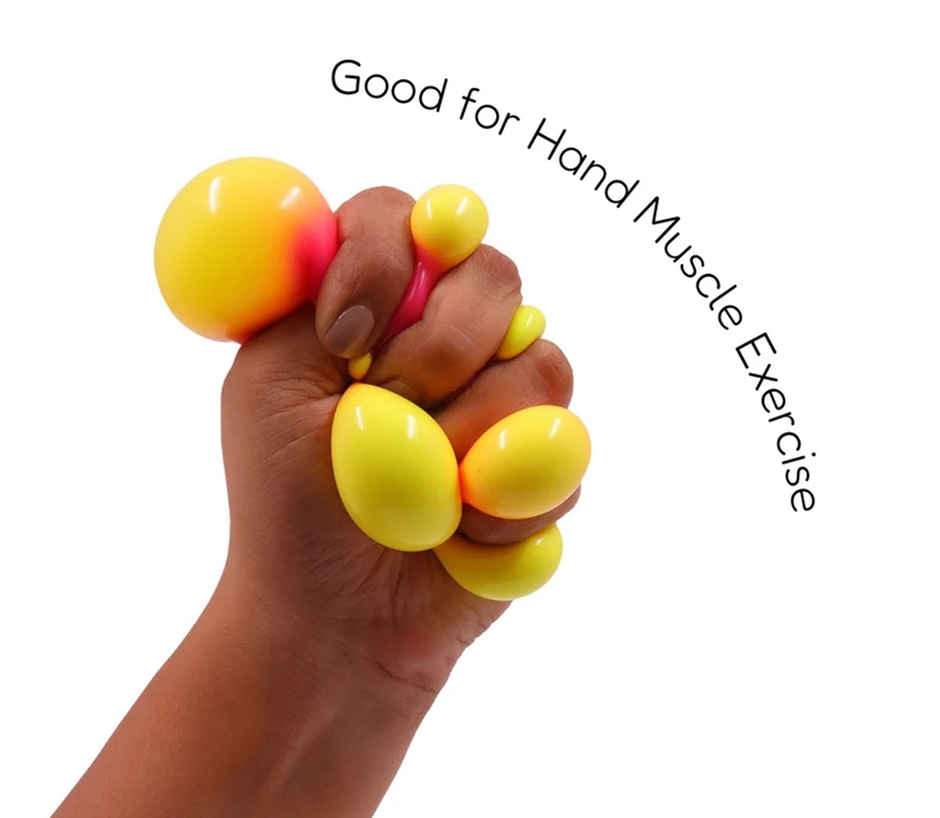 Hamleys Rollin Colour Changing Ball Soft Squishy Sensory Fidget Toy for Kids