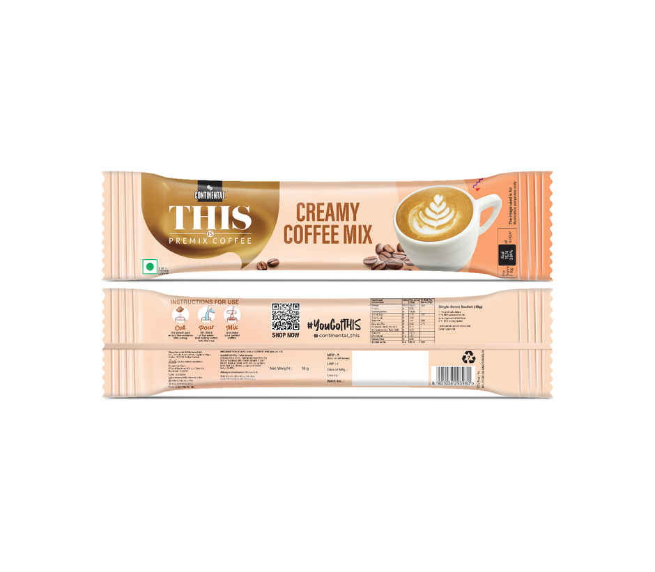 Continental THIS Premix Coffee Powder - Creamy | Sachet