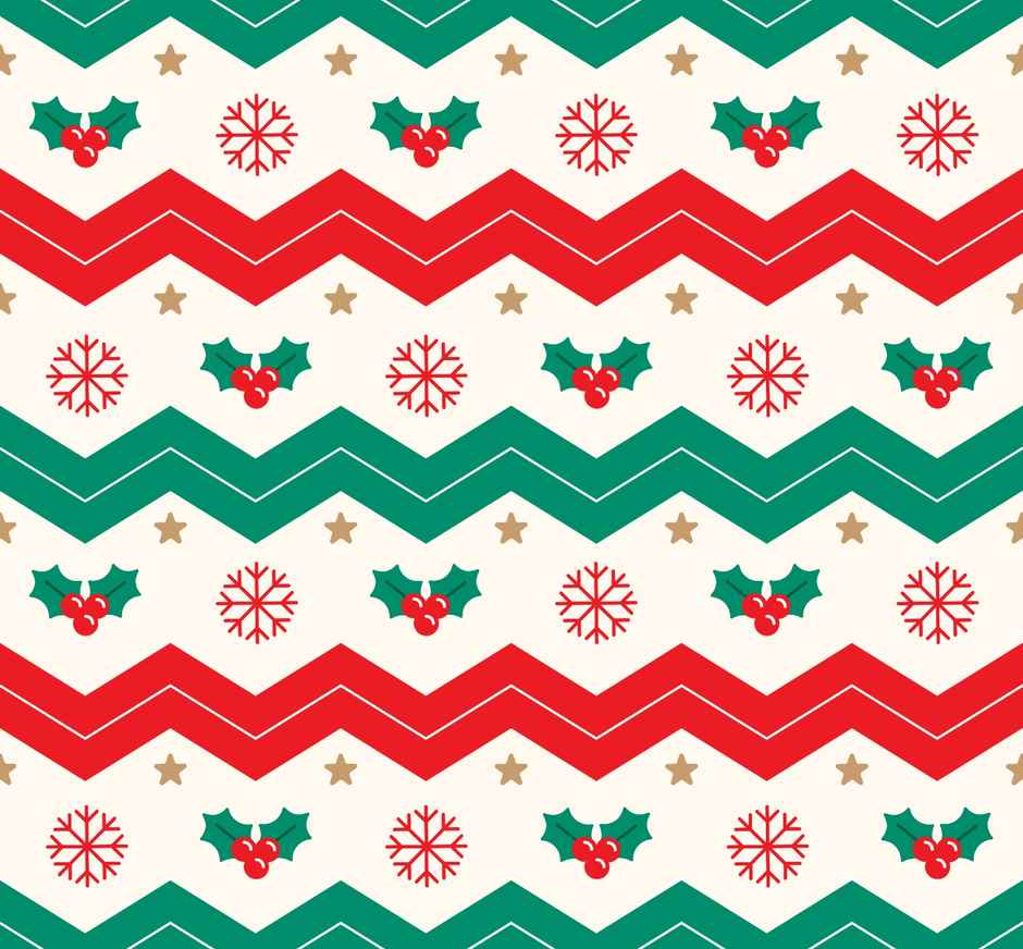 Christmas Red And White Wrapping Paper | Quace