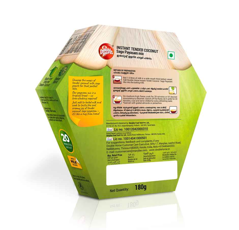 Double Horse Tender Coconut Payasam Mix