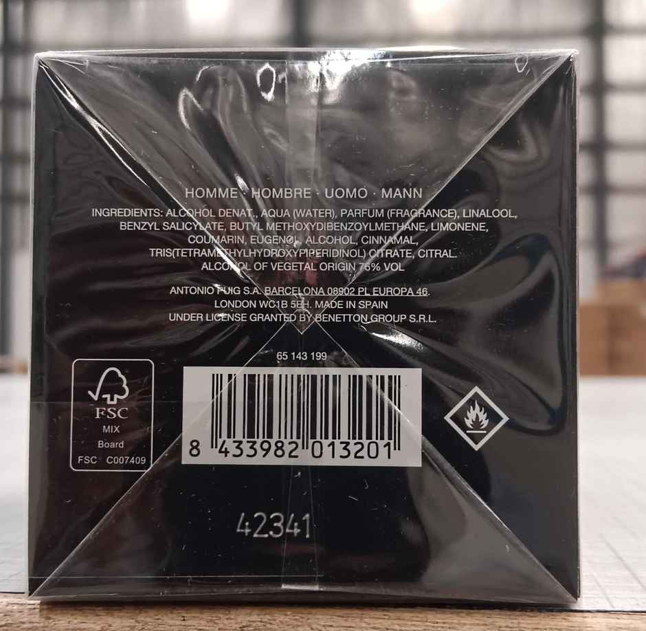 United Colors of Benetton Colors Man Black Eau de Toilette