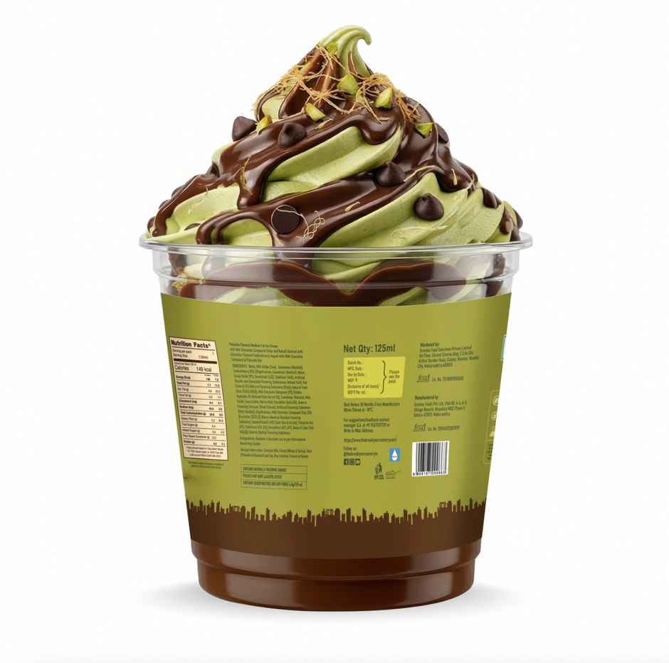 The Brooklyn Creamery Dubai Chocolate Sundae Ice Cream