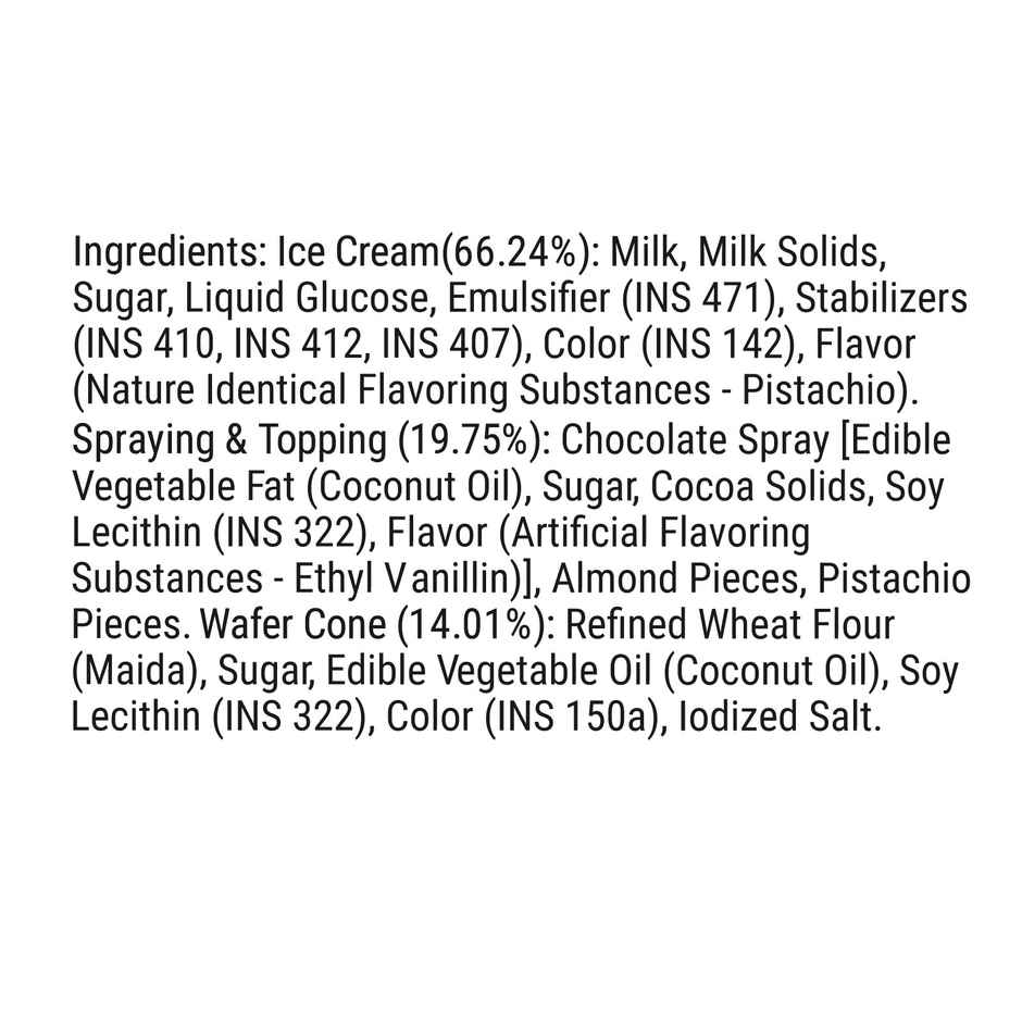 Milkymist Badam Pista Cone Combo  