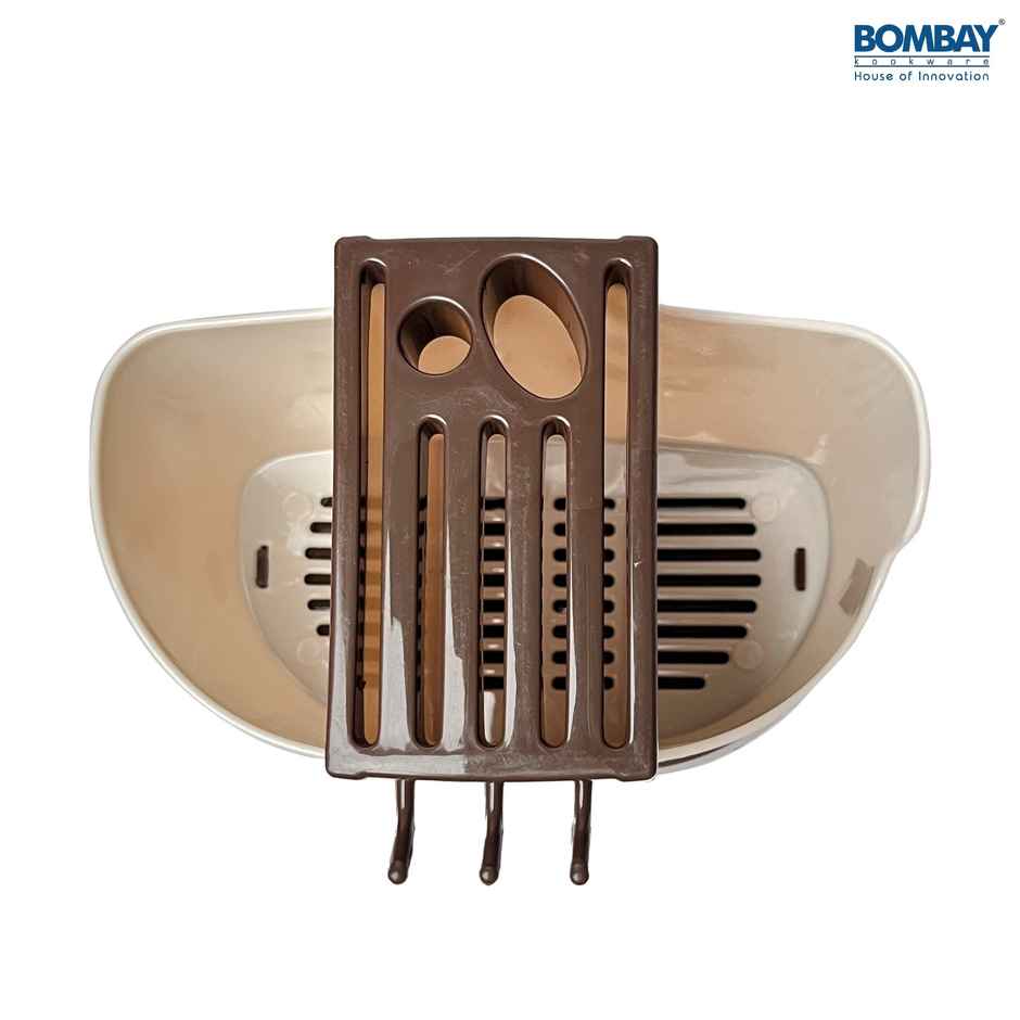 Empty Cutlery Holder | Brown