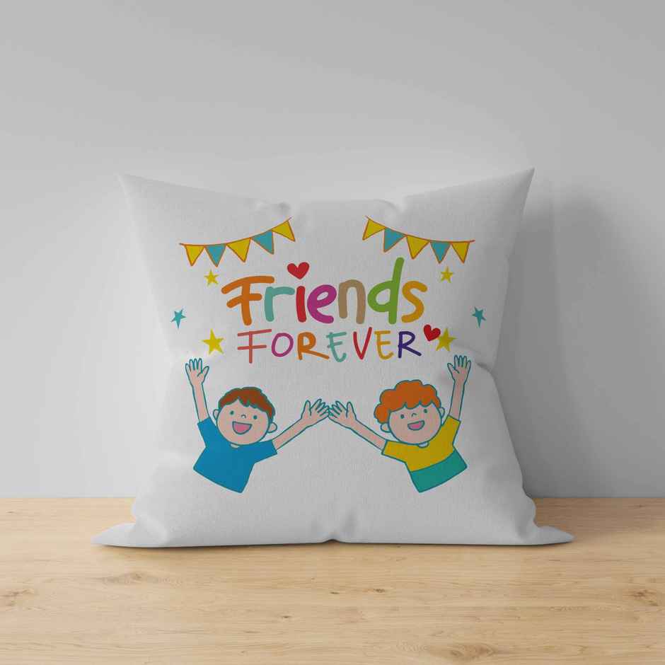 Mad Over Print Friends Forever Cushion