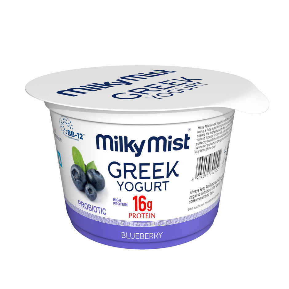 Milky Mist Greek Yogurt Blueberry
