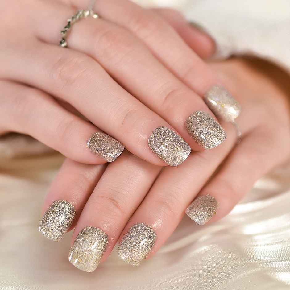 Gush Beauty Nailed It Reusable Press On Nails with Application Kit - Alice