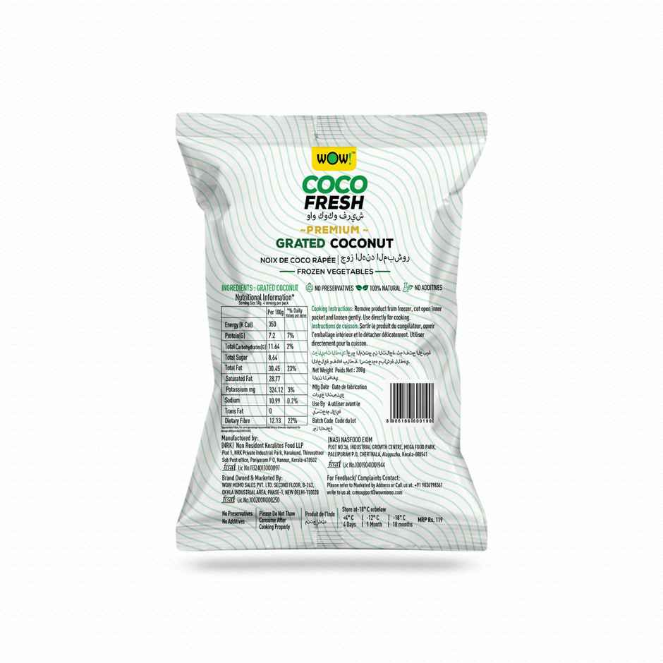 WOW! Coco Fresh Grated Coconut