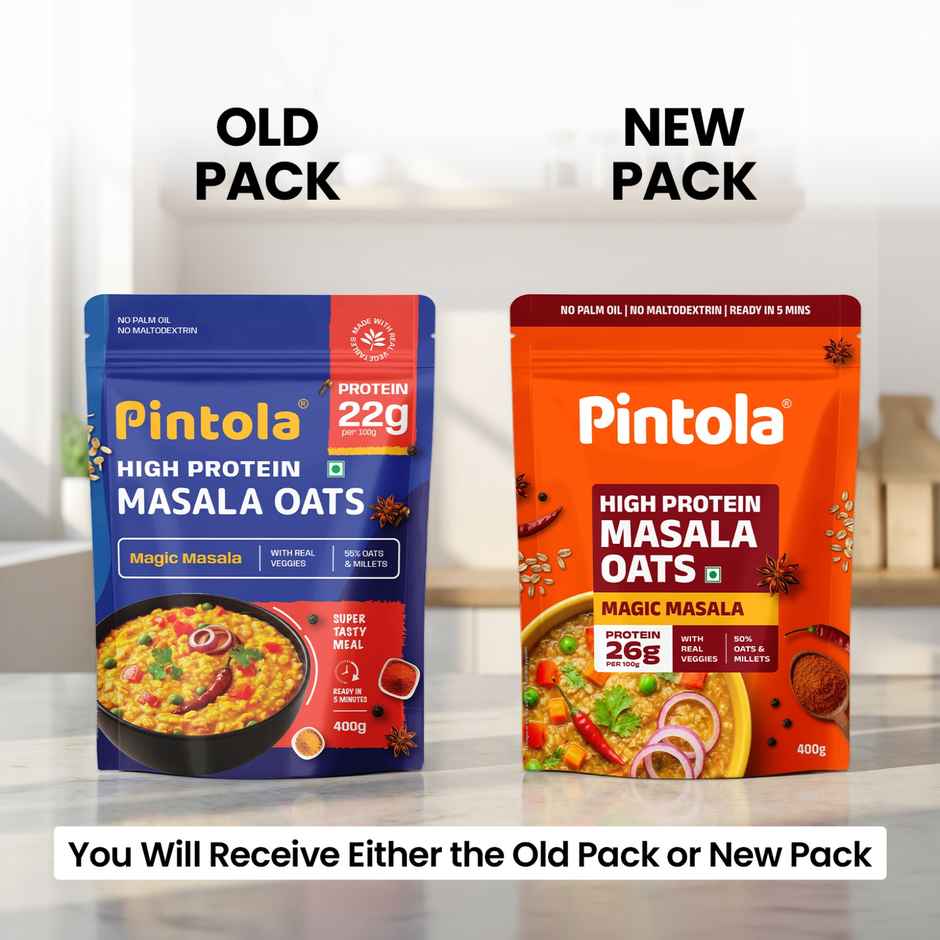 Pintola High Protein Masala Oats