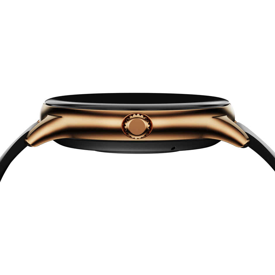 Fire Boltt Orbix 1.39 TFT BT Calling Smart Watch | Gold Black