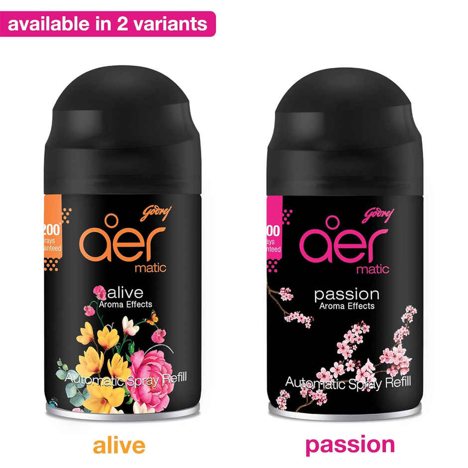 Godrej Aer Matic Passion Automatic Room Fresheners Refill