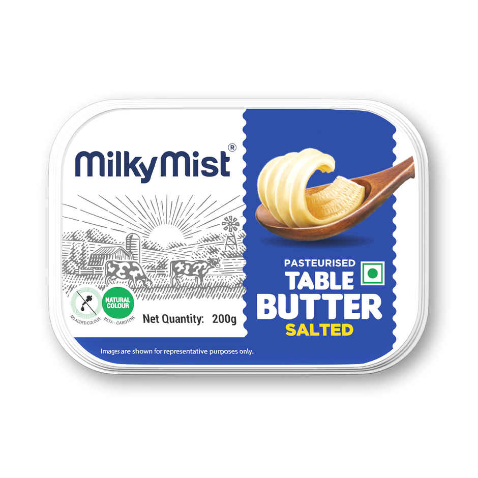 Milky Mist Table Butter Tub