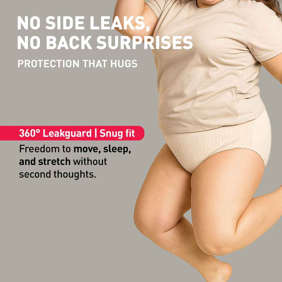 Sirona Comfy Disposable Period Panties 2XL | Ultra-Absorbent | Leak-proof Protection