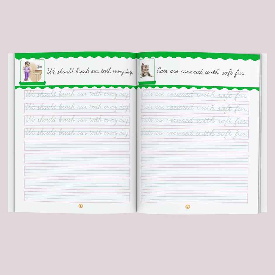 Cursive Writing Book | Sentence | Practice | | Learn and Practice | Handwriting Practice Books