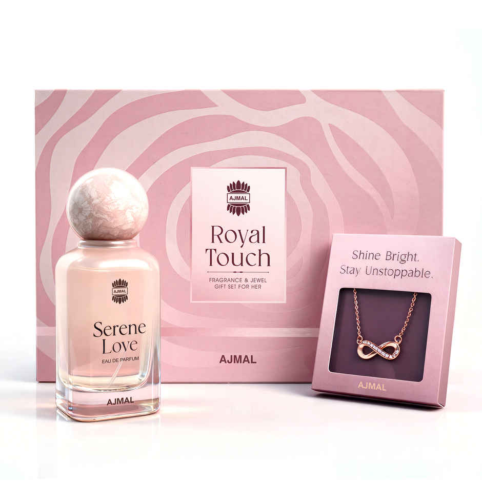 Ajmal Royal Touch Perfume Jewellery Gift Set for Her | 65 ml