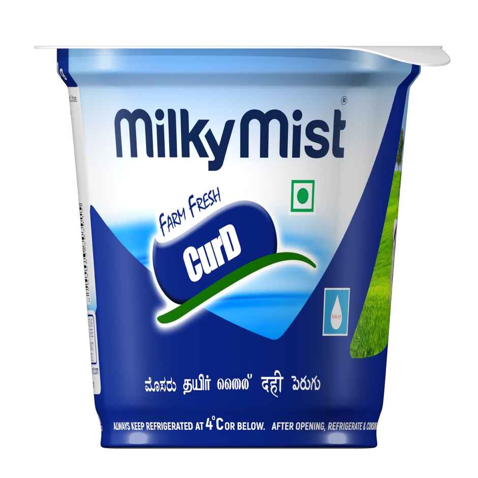 Milky Mist Plain Curd Cup(1pc) & Chilli Green(1pc) Combo