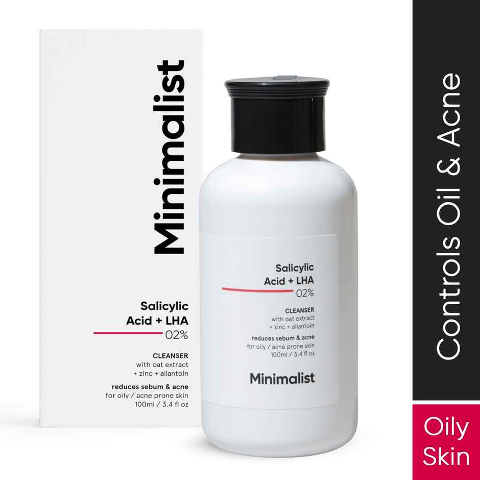 Minimalist 02% Salicylic Acid + LHA Face Cleanser