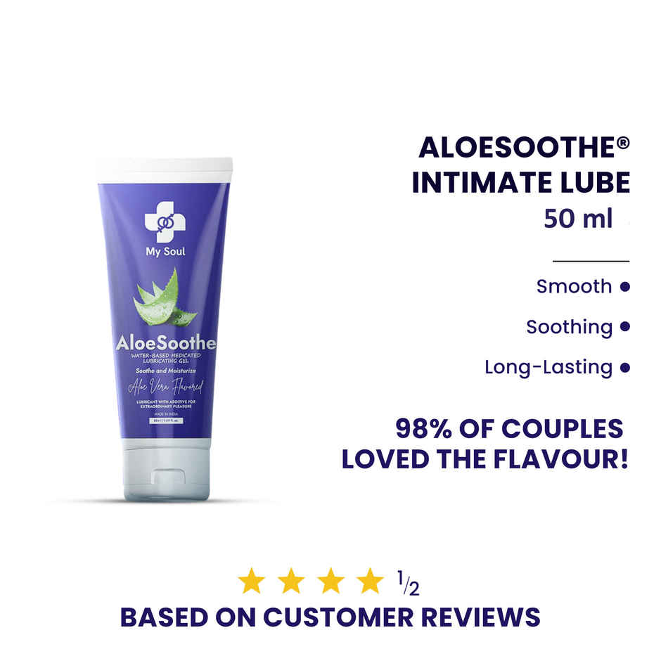 My Soul AloeVera Water Based Edible lubricant