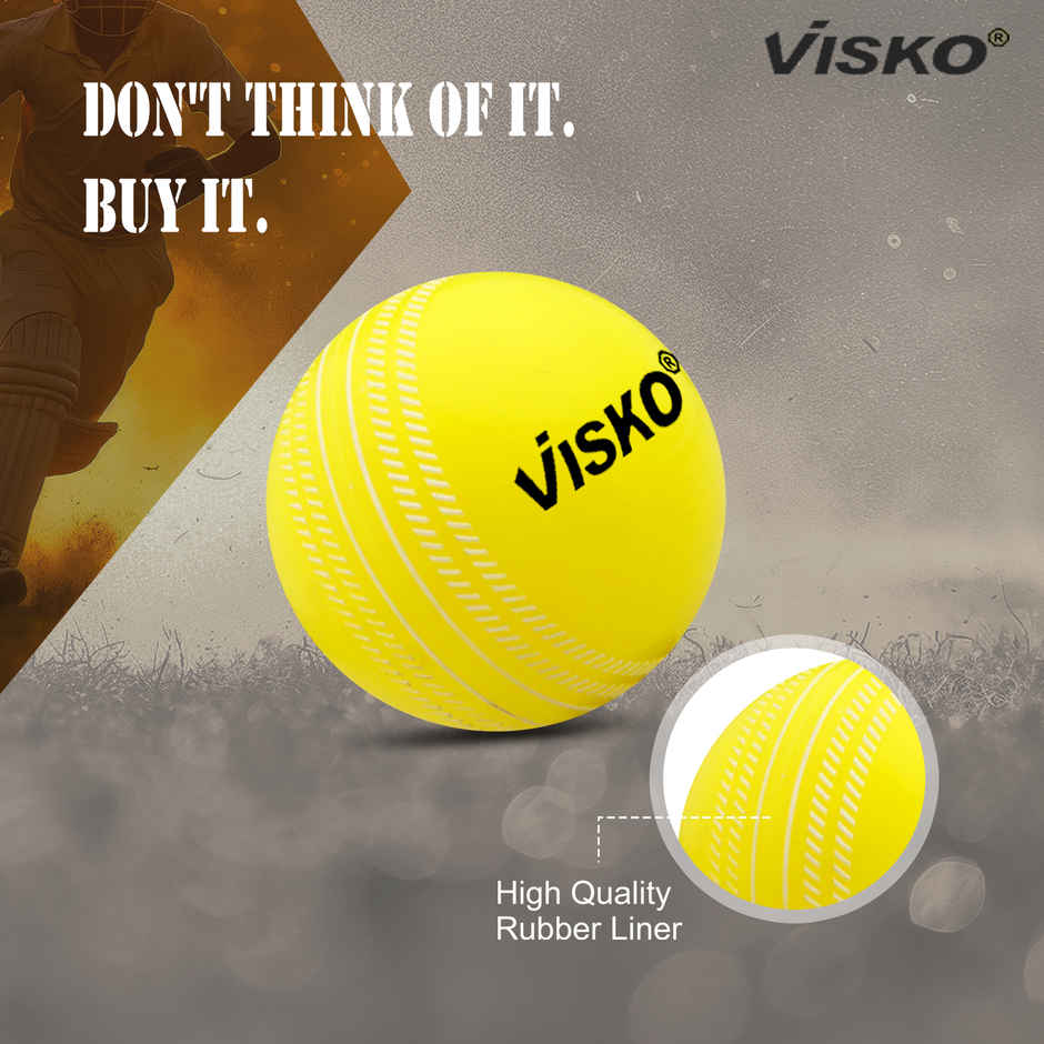 Visko Synthetic Cricket Wind Ball | Heavy | Floro