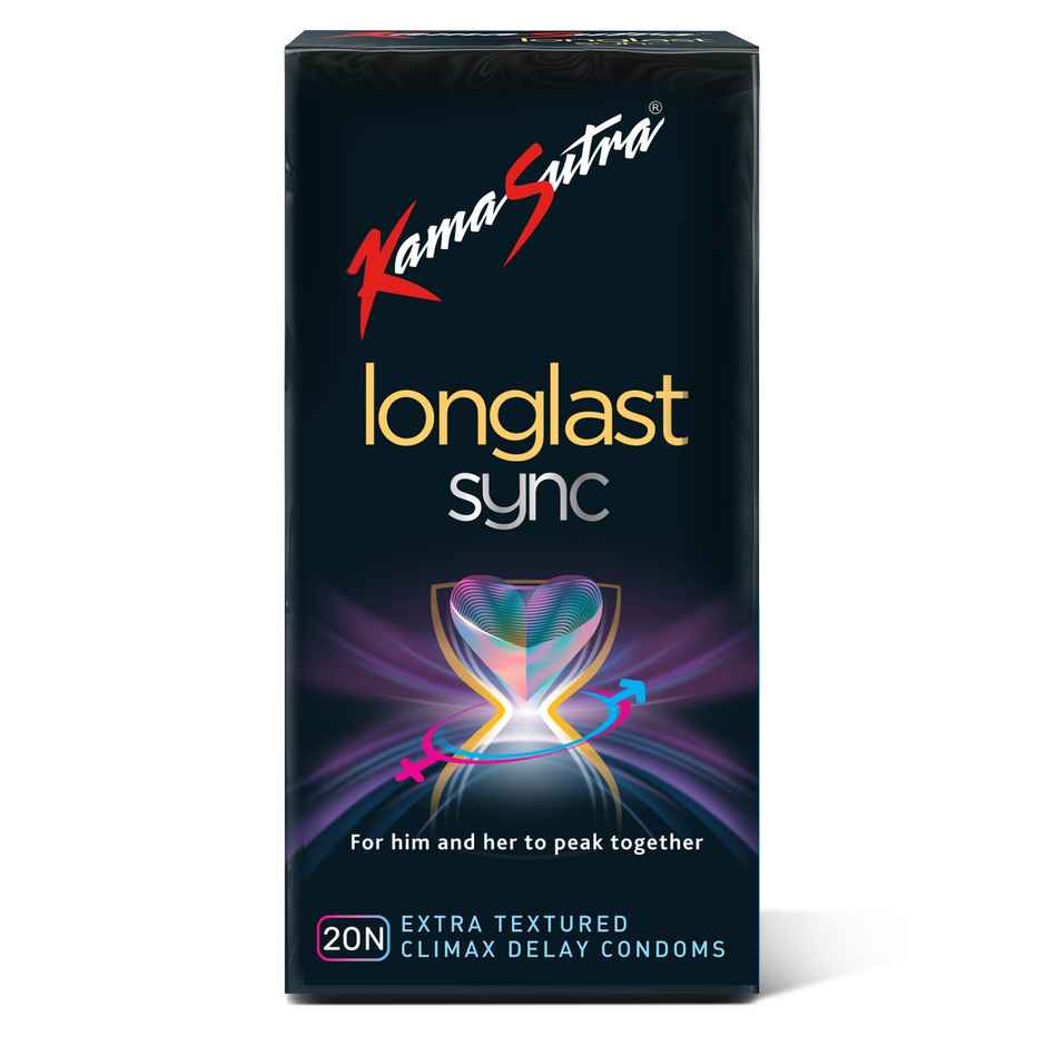 Kamasutra Longlast Sync Condoms For Men