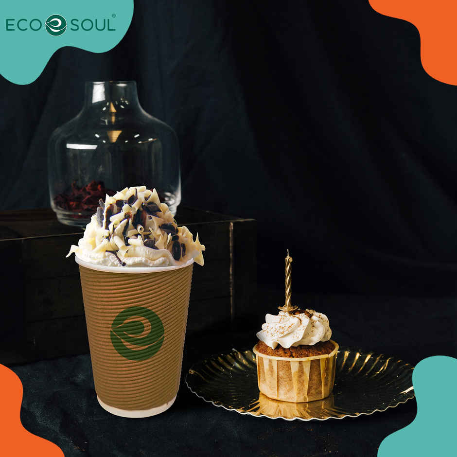 Disposable Cup Glass | 350 ml | 10 Count | Eco Soul