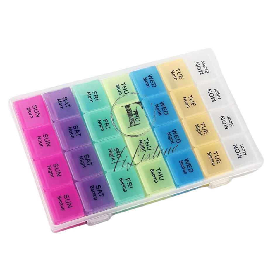 Filixtrue Weekly Pill Organizer | Box