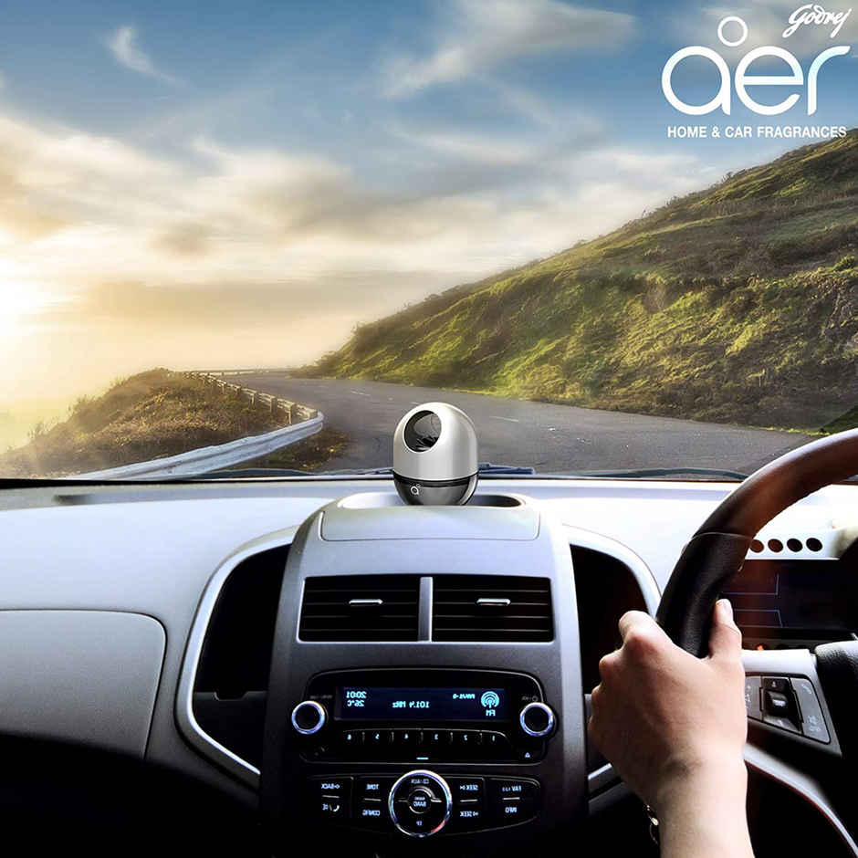 Godrej Aer Twist Car Air Freshener Gel Car Accessories Musk After Smoke