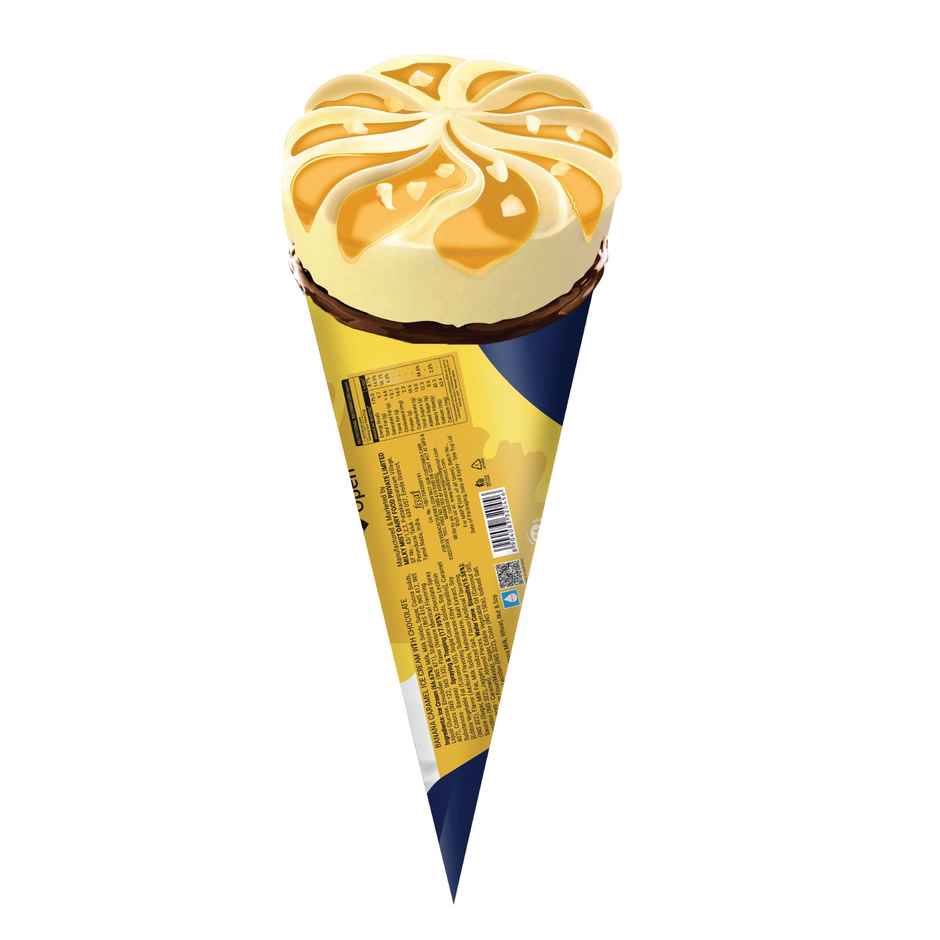 Milky Mist Banana Caramel Cone | Creamy & Sweet